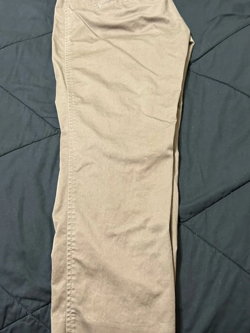 Express Olive Green Button-Front Skirt - Picture 3 of 3